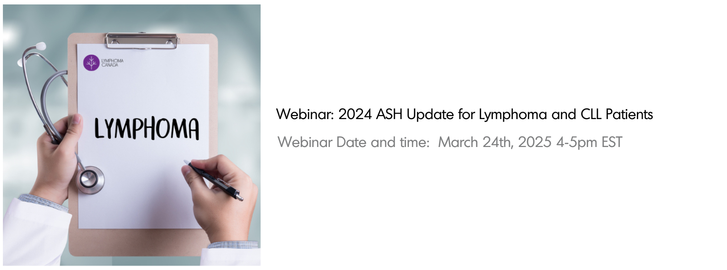 lymphoma Canada Webinar